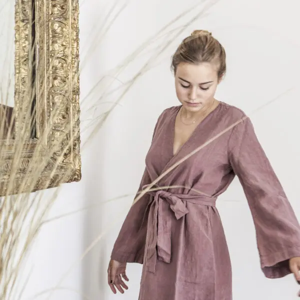 Vestaglia in lino, Once Milano - immagine 3
