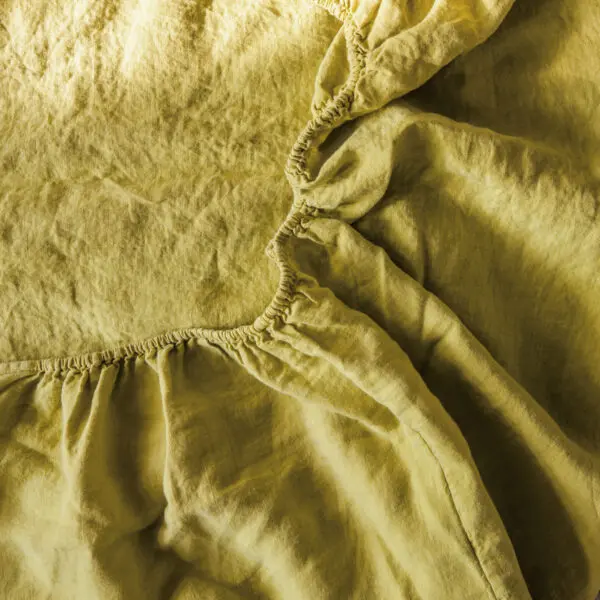 Linen Fitted Sheet, Once Milano - Image 2