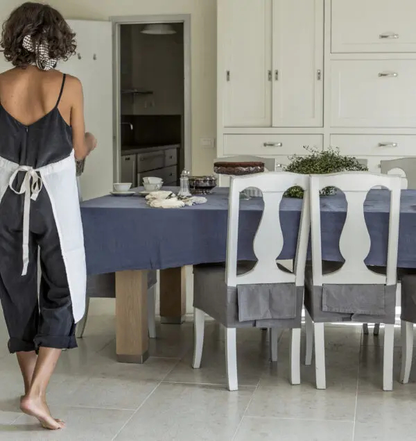 Linen Tablecloths with Large Border, Once Milano - Image 3