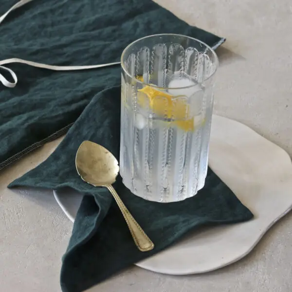 Cocktail Napkins in Light Linen (set of 4), Once Milano - Image 2