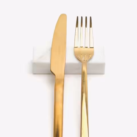 8 e Mezzo - Arabescato White - Cutlery Rest